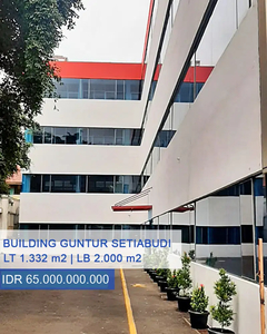 For Sale Gedung / Building Ex Kampus Di Guntur Setiabudi Jaksel