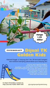 Jual TK Golden Kids di Jl Tanjung Sari 1 No. 99