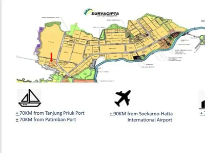 Kavling Industri Surya Cipta Karawang Timur