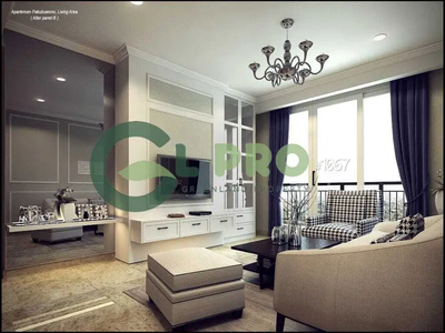 Luxury Furnished, Apartemen Pakubuwono House 3 Bedroom Jakarta Selatan