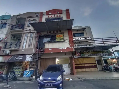Murah Ruko 3 Lantai Daerah Dekat Hotel Golden Prown Hadap Jalan Besar