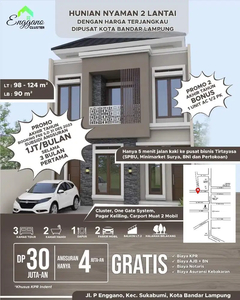 Perumahan Modern Mewah 2 lantai PROMO harga Bandar Lampung