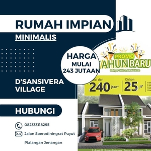 Promo Dijual Rumah Murah DP Ringan Free Balik Nama - Ponorogo Jawa Timur
