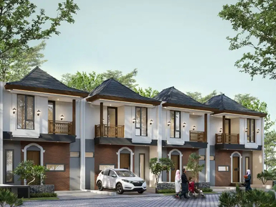 promo Rumah villa murah kota Batu, lokasi dekat wisata, akses 0 jalan