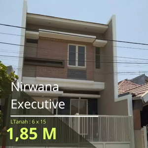 Rumah Baru ‼️Nirwana Exrcutive Dekat Rungkut,Ubaya,Raya Merr