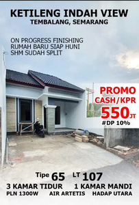 Rumah Baru Semarang Sambiroto Tembalang