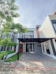 Rumah cantik Kebayoran Harmony Decco 7 semi furnished siap huni murah