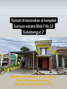 Rumah Full Perabot Sukabangun 2 Murah palembang