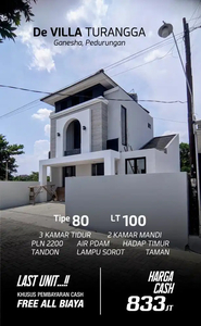 Rumah Mewah 2 Lantai De Villa Turangga Semarang