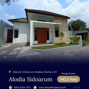 Rumah Minimalis Modern Murah di Godean Sleman