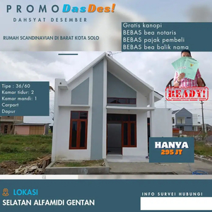 RUMAH MURAH GENTAN RAYA