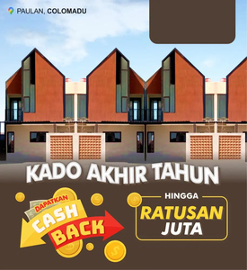 RUMAH SCANDINAVIAN 2 LANTAI DEKAT KAMPUS UMS DAN BANDARA