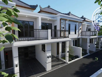 Rumah Strategis dengan Konsep Bali di Cimanggsi