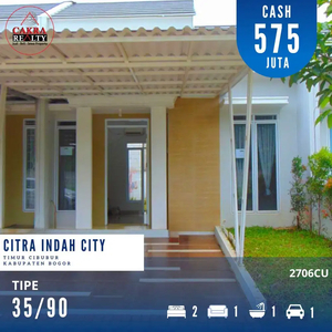 Rumah Vibe Jepang di Citra Indah City Harga Termurah 2706CU