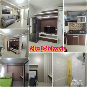 Sewa 2BR FF siap huni|Edelweis Bassura City