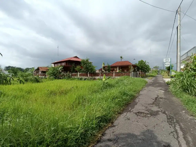Tanah di Jl. Damai Jogja, View Sawah Cocok Villa Homestay