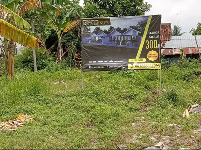Tanah Kapling Strandar Perumahan 150 m dari Jl.Solo Lingkungan Asri
