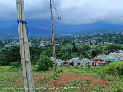 Tanah Mega Mendung Puncak View Cantik Gunung Jauh Luas