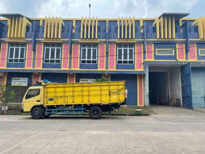 Di jual gudang di komplek pergudangan palembang