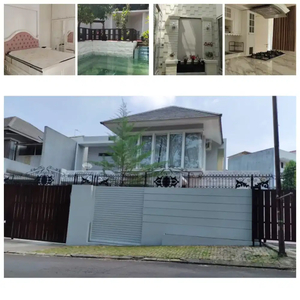 Di jual rumah mewah di lengkapi pool. Hunian asri CitraGran Cibubur.