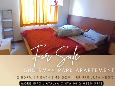 Dijual Apartement Sudirman Park 2 Bedrooms Full Furnished Bagus