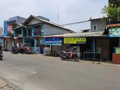 Dijual Rumah Plus Kios Pinggir Jalan Raya Lokasi Bekasi Timur