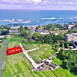 DIJUAL TANAH 300 METER DARI PANTAI JARANG ADA UKURAN KECIL