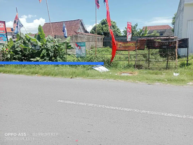 DIJUAL TANAH STRATEGIS JLN ASPAL COCOK BUAT USAHA BUGISAN KASIHAN