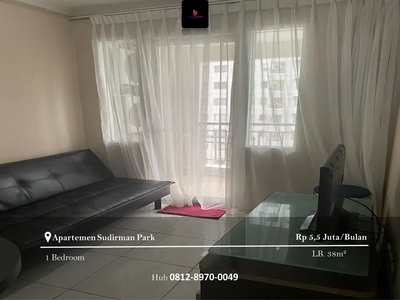 Disewakan Apartment Sudirman Park 1BR Full Furnished High Floor