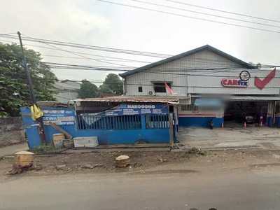 Gudang Siap Pakai Pinggir Jalan Raya Narogong