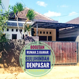 Jual Rumah 3 kamar Buluhindah Lap Buyung Monang Maning Denpasar Bali