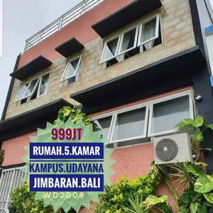 Jual rumah ready 5 kamar Universitas udayana jimbaran bali