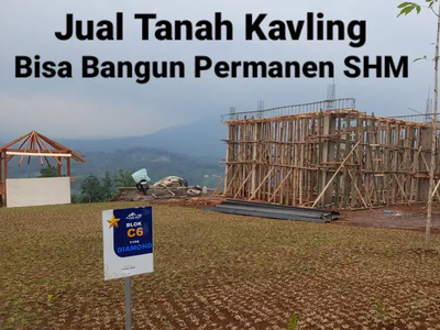 Jual Tanah Kavling Murah Bisa Bangun Permanen SHM