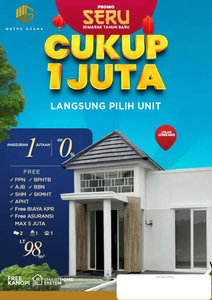 Rumah 1jt langsung pilih