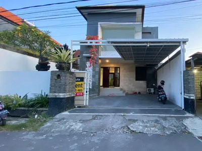 Rumah Baru Semi Villa Murah di Renon Denpasar,lokasi Strategis
