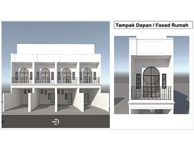 Rumah Brand New Murah di Bawah Pasaran, Way Putih Tanjung Duren