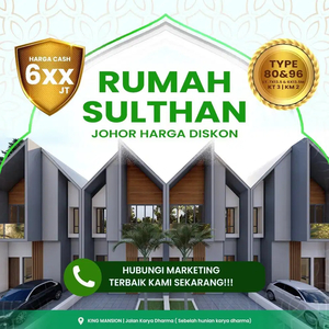 RUMAH CANTIK MURAH DI MEDAN JOHOR