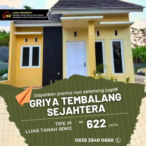 Rumah di Griya Tembalang Sejahtera Mulawarman cuma 600an juta