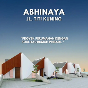 RUMAH KONTEMPORER MODERN DI TITI KUNING