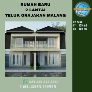 Rumah Mewah dan modern Di Teluk Grajakan Malang