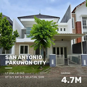 San Antonio Pakuwon City Minimalis Semi Furnish Terawat Siap Huni
