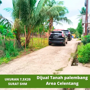 tanah dijual siap bangun lokasi celentang