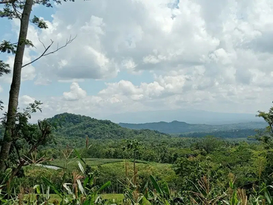 Tanah Dijual view gunung merapi dan Merbabu