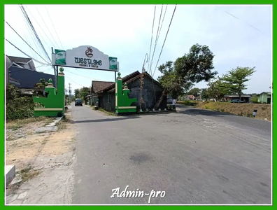 Tanah Luas Dekat Rest Area Tol Jogja di Trihanggo, Cocok Kos Kosan