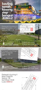 308m KAVLING PALING MURAH SUMMARECON SERPONG CLUSTER SEKTOR PARAMOUNT