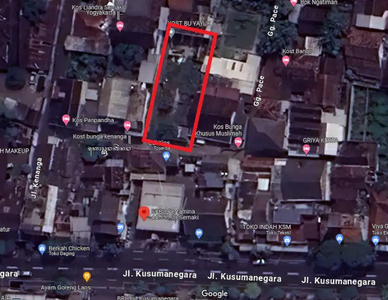 Area Kos Jogja Kota 200 Meter Jalan Raya Kusumanegara