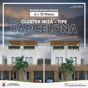 Cluster Ibiza Haus Perumahan Mewah di Medan