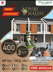 cluster Tangerang maleo free biaya surat dp18x
