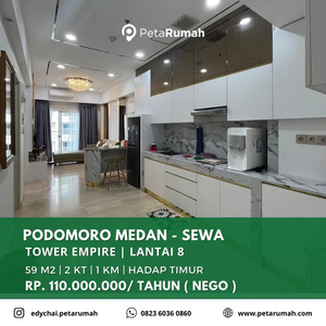 DI SEWA KAN APARTEMEN PODOMORO TOWER EMPIRE