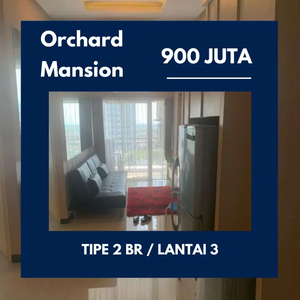 Dijual Apartemen Orchard Mansion Pakuwon Mall 2BR Lantai Rendah